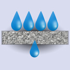 Permeabilidad al agua de un panel prefabricado de fachada de espesor reducido