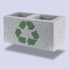 Introduction of recycled materials in the database of a public developer