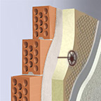 Evaluación de unas hojas cerámicas para fachadas SATE