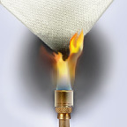 Evaluación de la durabilidad de un tejido de protección al fuego