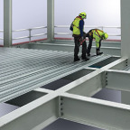 Validación de unos forjados colaborantes acero-hormigón